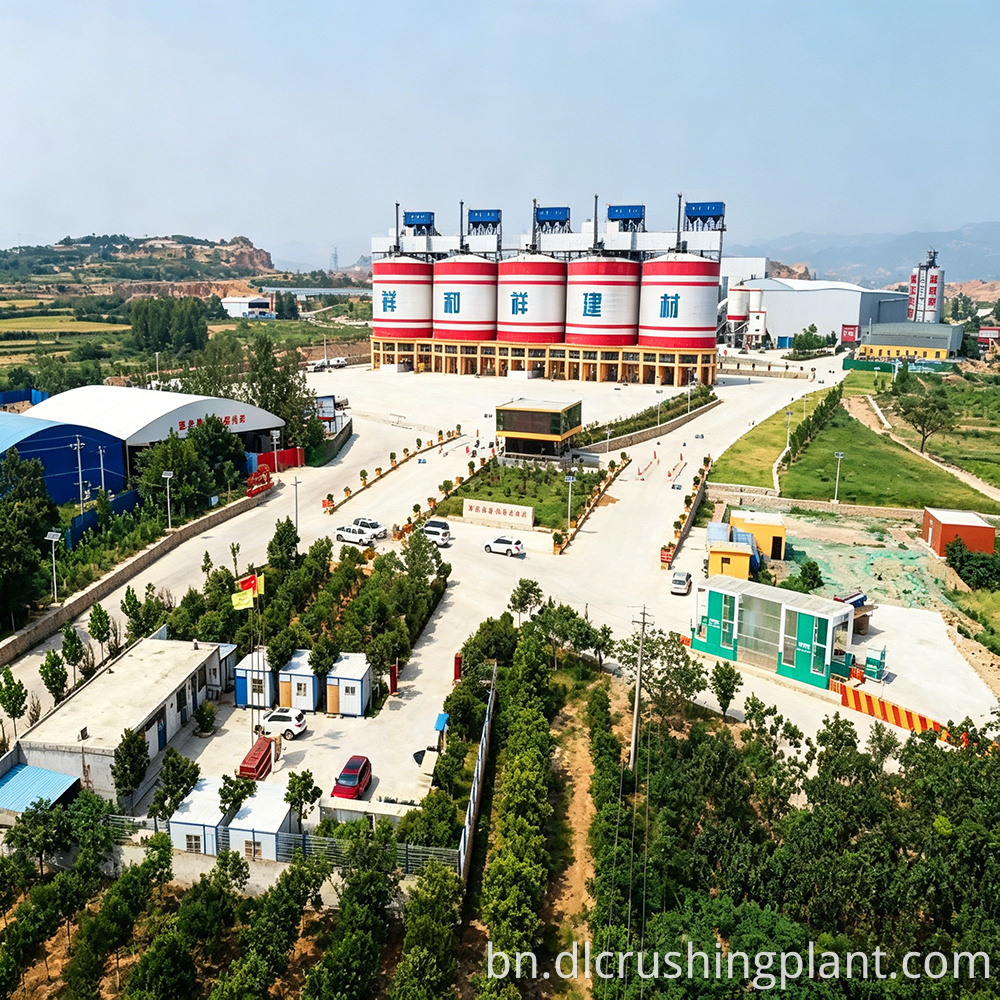 fully enclosed crushing plant